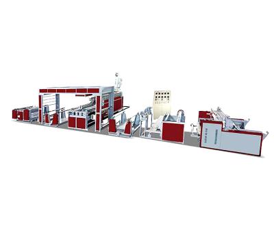 China Products Automatic Double Press Extrusion Fast Speed ​​Laminating Machine For PP Woven Nonwoven Fabric for sale