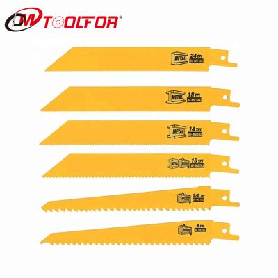 China Ideal for cutting wood and metal bimetal straight interchange saw blades fast cutting stainless steel hacksaw saw blade for sale