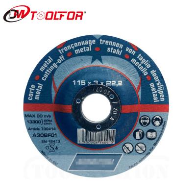 China Double Threads Customized Cutting Wheels 14