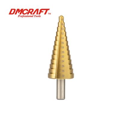 China Economical best-selling m42 hss metal drilling step drills for sale