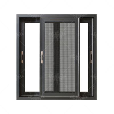 China Magnetic Screen Aluminum sliding window materials upward sliding window for home for sale