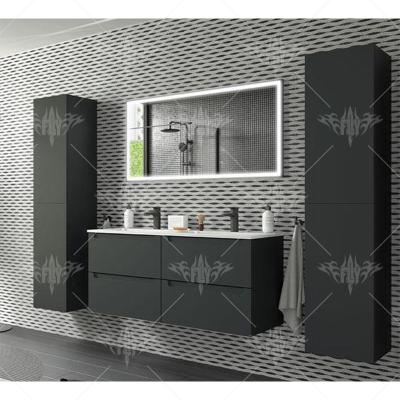 China Environmental Friendly Customized Size Bathroom Vanity With Cabinet Skin Cabinet Bathroom Wall Cabinet For Home for sale