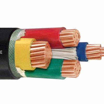 China Electrical Machinery PVC Insulation 4 Core 95mm Copper Cable Price Power Electrical Cable for sale