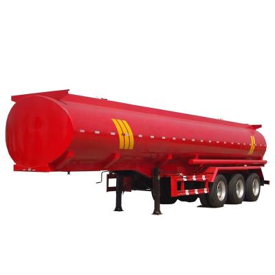 China BERKLEY Customization 2 Truck Trailer 3 4 Axle Gasoline Transport Trailers Oil Fuel Tank Trailer Stainless Steel Aluminum Semi Trailer for sale