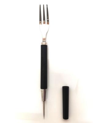 China Foil puncher with tobacco fork high quality goods using original Kangerm manufacture wholesaler of various hookah accessories shisha fork for sale