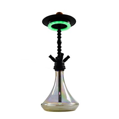 China 2021 rechargeable hot selling hookah shisha led various hookah cup led new light hookah set with led lamp for sale