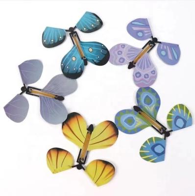 China Toy Wholesale Fun DIY 3D Funny Educational Cue Butterfly Flying Magic Tricks For Relaxing Children's Toys for sale