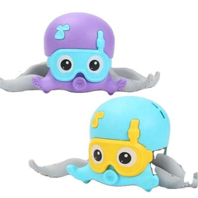 China Educational Toy Hot Selling Beach Crawling Toys Magic Cute Cartoon Swimming Pool Octopus Baby Walking Kids for sale