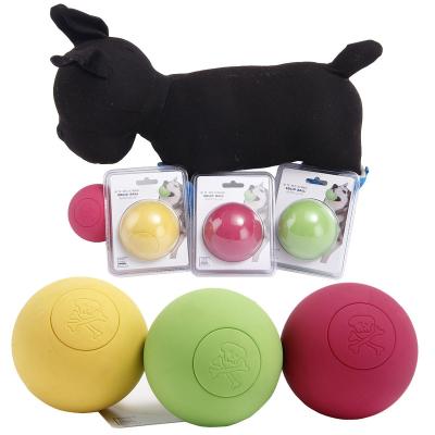 China Viable Hot Sale Dog Toys Elastic Rubber Balls Cleaning Indestructible Balls For Biting Molars Toys for sale