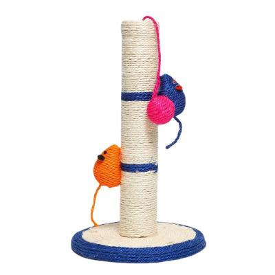 China Sisal Cute Clown Combination Toy Viable Cat Claw Tree Cat Claw Tree Cat Head And Mouse Grinding Catching Multi Frame for sale