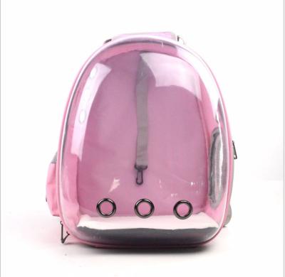 China Breathable Cat Bag Large Capacity Capsule Space Transparent Pet Bag for sale