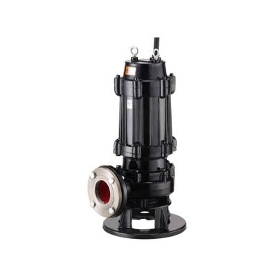 China WQK SS304 sewage submersible pump Sump Pumps with grinder impeller for sale