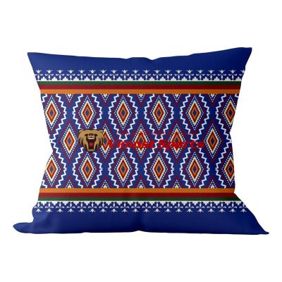 China 100% Polyester Custom Sublimated Colored Throw Pillow for sale