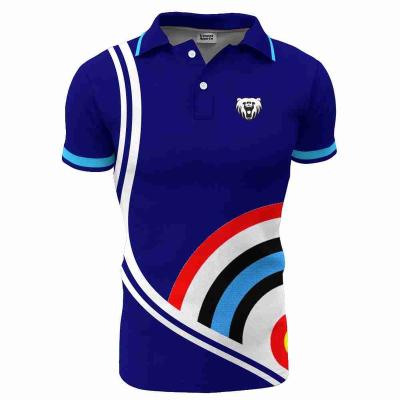 China Breathable Custom Design Your Own Style Mens Polo Shirt 100% Polyester Dart Shirt Polo Shirt for sale