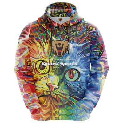 China 2022 low MOQ wholesale cheap design youth breathable custom hoodies new/sublimation hoodies for sale