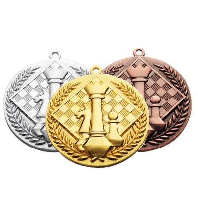 China Europe Grand Dream Awards International Chess Medal And Metal Medallion For Kids And Students for sale