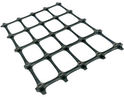 China Polypropylene Biaxial Geogrid BX1100 / BX1200 For Subgrade Reinforcement for sale