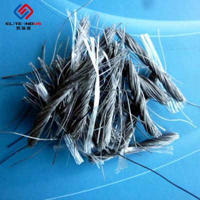 China Twist Hybrid Macro Synthetic Fiber to Reinforced Concrete for sale