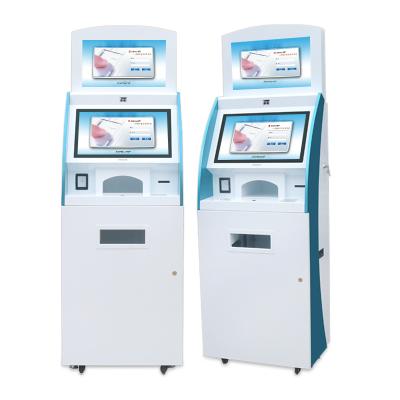 China Factory Customizable System Professional Smart All In One 19Inch Self Kiosk Payment Terminal Machine Self Service Pay Kiosk ATM for sale