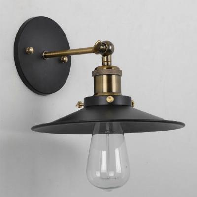 China Hot Sale Modern Vintage Wall Lamp Fixture Industrial Light Adjustable With Edison Bulb Modern Attic Indoor Hotel LED Wall Lamp for sale