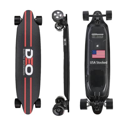 China Maple 6000mah USA 90mm Powerful Hub Motors Adult Deo-H6 Canada Warehouse Stocked Electric Skateboard Longboards for sale