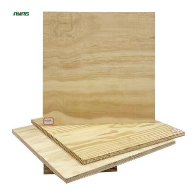 China 7ply 8ply 18mm thickness modern customized plywood all pine JAS plywood wbp panels for roofing structural for sale