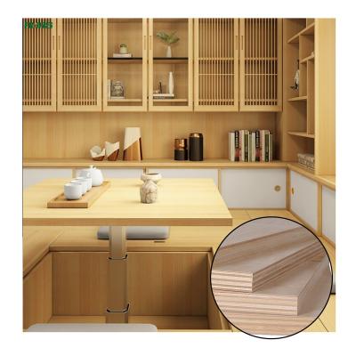 China Modern Furniture Grade 4 Layered Plywood Veneer Plywood Sheet Shelf Plywood Sheet 8ft 18mm for sale