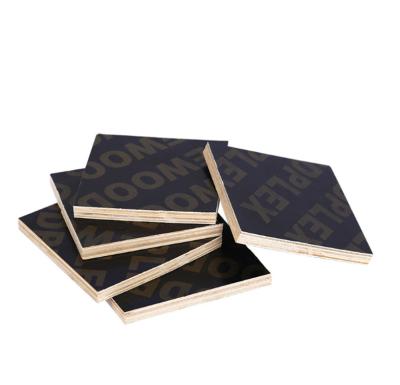 China Best Supplier Waterproof 8 Ply Popular Concrete Panels 12mm Thickness Construction Wood Panel Black Film Faced Plywood for sale