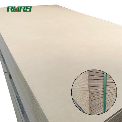 China Double Side Moisture Proof China Factory Grain Melamine Board Decking Plywood MDF Wood Board For Furniture for sale