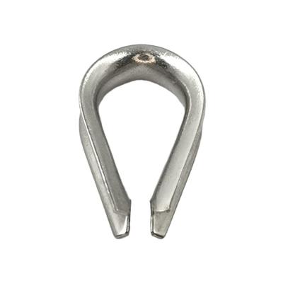 China Supply card rope security ss304 M2-M32 cable thimble clip thimble M3-M40 for sale