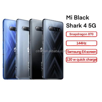 China Dual SIM Card Black Shark 4 Unlocked 5G 8+128GB/12+256g 144Hz Android Phone 6.67