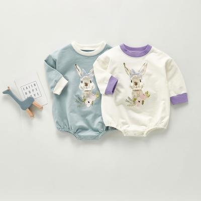 China Comfotable High Quality Wholesale Unisex Baby Infant Animal Rompers For Spring Autumn for sale