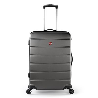 China Fashionable ABS Spinner Luggage 20in 24in 28in Trolley Travel Suitcase for sale