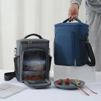 China Thermal Insulation The Latest Fasion Thickening Cooler Bags Aluminum Foil Bag Cooler Lunch Carry It Insulated Lunch Bag Handmade Kids for sale