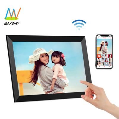 China Frameo Wifi Smart Cloud Touch Screen Wifi Wedding Gifts 10 Inch Digital Photo Album Picture Frame for sale