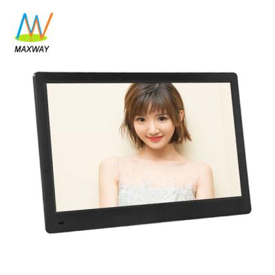 China Clock Full HD 1080P 15 15.6 Inch IPS Panel 15inch Digital Photo Picture Frame With Video Loop Playback for sale