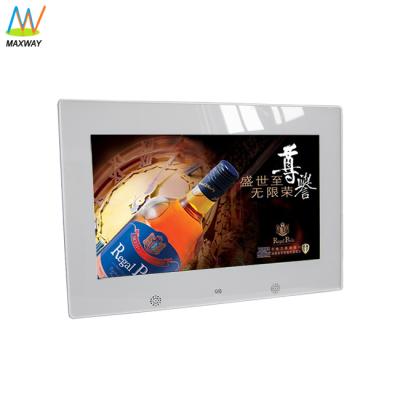 China Multifunction 10 Inch Digital Photo Picture Clock With Optional Rechargeable Battery for sale