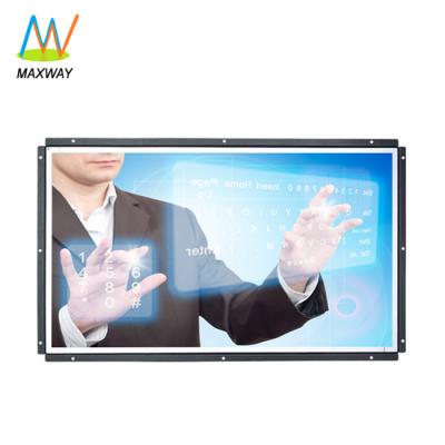 China Metal Open Frame 20 Inch LCD Monitor With Touch Screen USB Port And RS232 Optional for sale