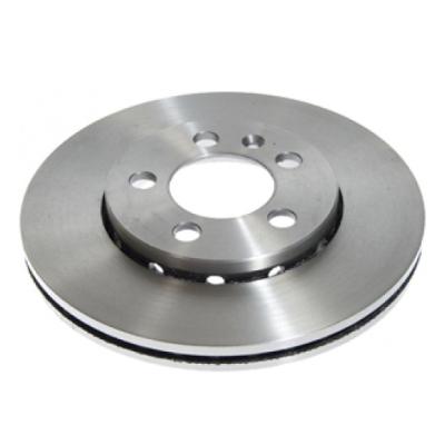 China Cast Iron 1J0615301D Coated Disc Brake Front Axle Brake Disc Rotors For VW Seat for sale