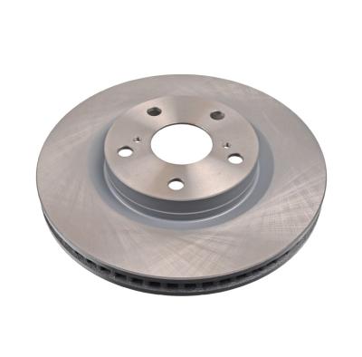 China Cast Iron 26300-AE070 Terbon Auto Parts Brake Disc 277mm Front Axle Vented Disk Brake Rotors DF1437 For Subaru Impraza for sale