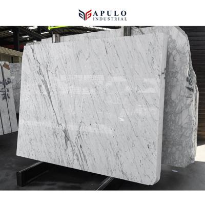 China Modern cheap white marble venato carrera carrara marble asian philippine slab price italian / carrara bianco italy marble chinese slab for sale