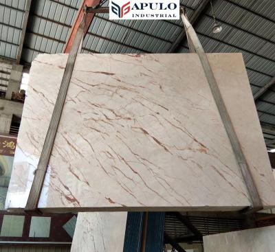 China Modern Spider Gold Marble Crema Beige Marble Marfil for sale