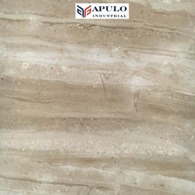 China Modern Cappuccino Beige Polished Marble Tile for sale