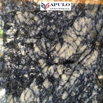 China Custom Modern Luxury Tropical Onyx Lapis Lazuli Tropical Onyx Granite Rain Forest Green Granite Brazil Stone Factory Blue Marble Slab for sale