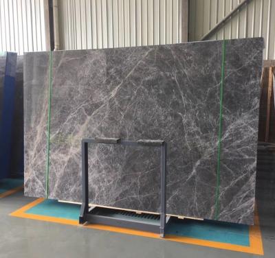 China Free Sample Modern Ghost Sideboard Factory Price Pakistan Marble Tiles Sunny Gray Gray Marble Slab for sale