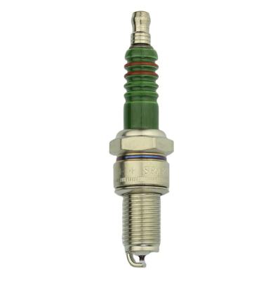 China Wholesale motorcycle engine system price good engine bujia spark plug D8TC mixed colors green color for motorcycles factory direct sale spark plugs for sale