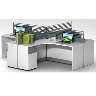 China Custom Modern Hot Selling Office Furniture Computer Desk Staff Desk for sale