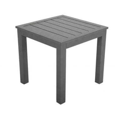 China Modern Outdoor White Outdoor Table Weather Resistant Small Garden Side Table Garden Side Table for sale