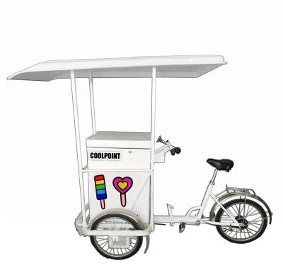 China Waterproof ice cream cooloer box for popsicle ice cream tricycle for sale