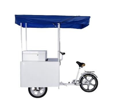 China Solar Cargo 3 Wheels Ice Cream Tricycle for sale